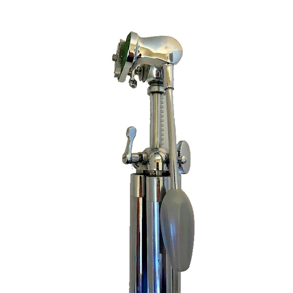 Vintage VIVO Japan Chrome Telescoping Tripod (54" Max Height) w/ Original Case - Picture 7 of 8